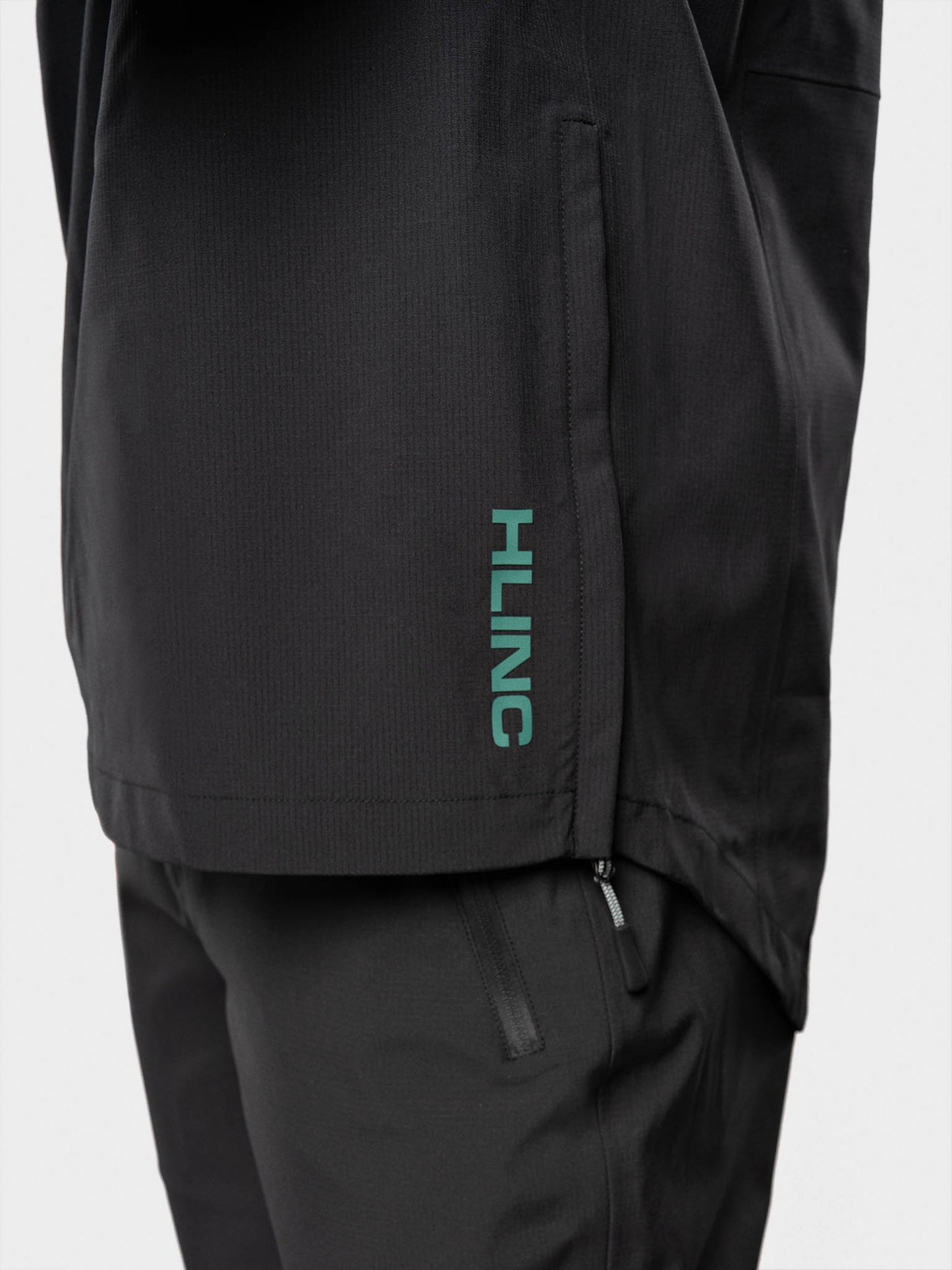 2026 Quarter Zip Waterproof Links Golf Jacket Black