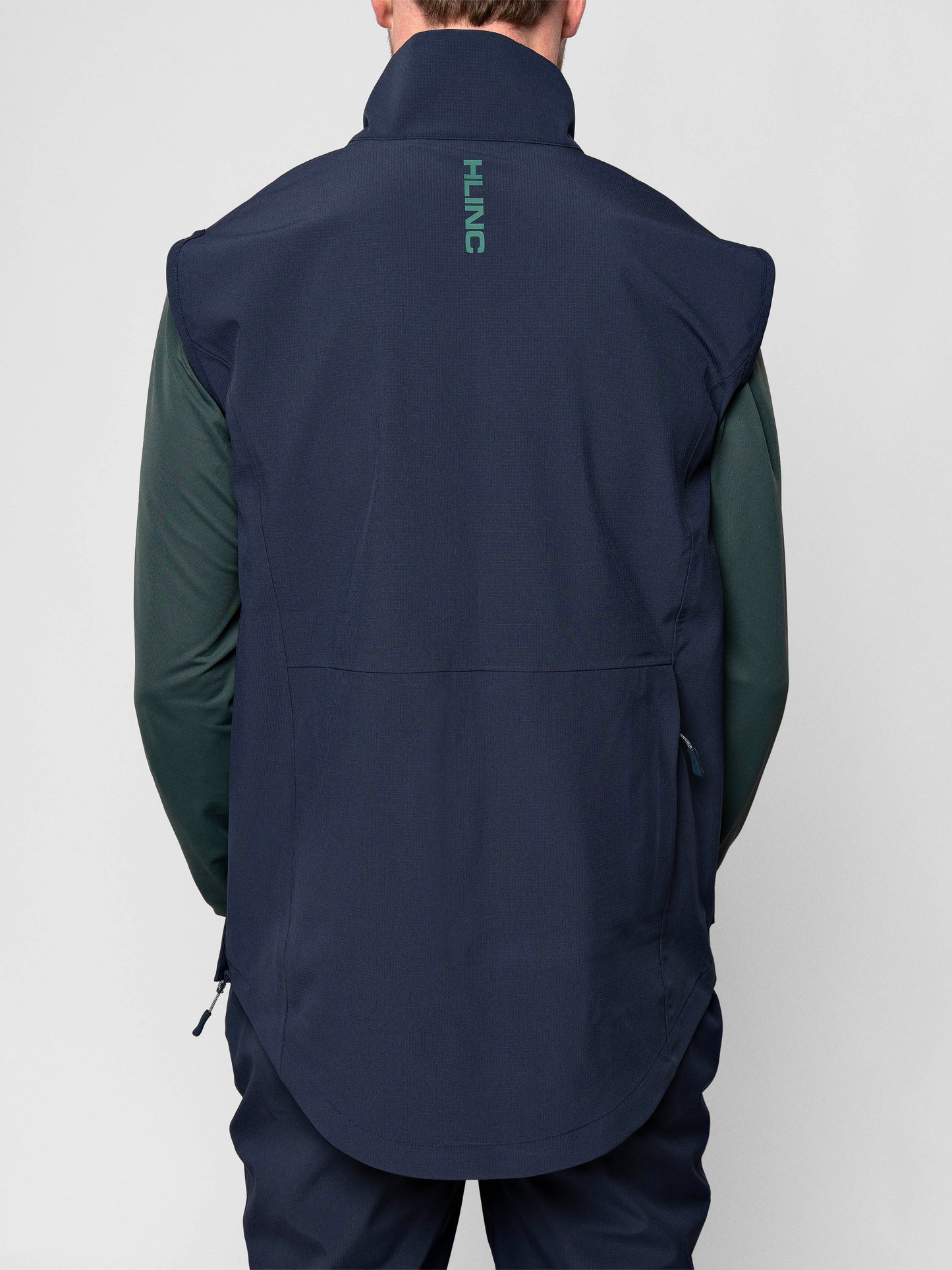 2026 Waterproof Golf Gilet Navy Blue