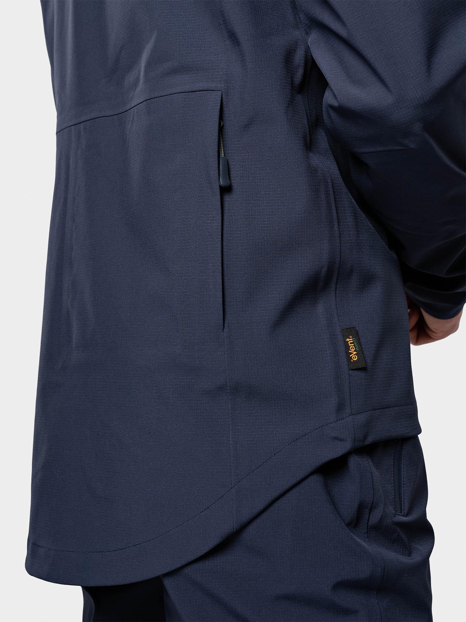 2026 Full Zip Waterproof Links Golf Jacket Navy Blue – HLINC Golf