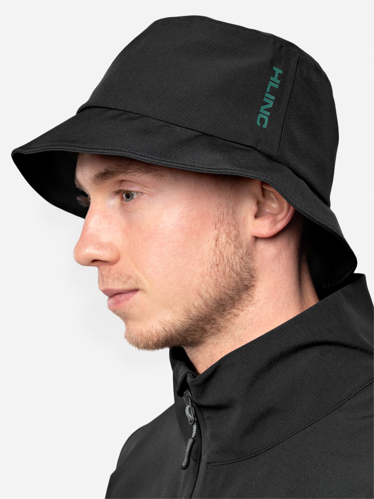 2026 Waterproof Golf Bucket Hat Black – HLINC Golf