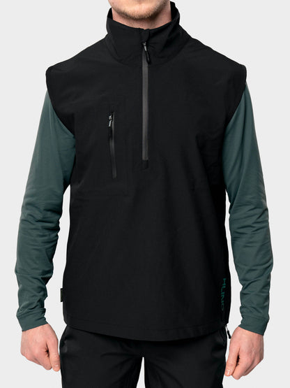 2026 Waterproof Golf Gilet Black